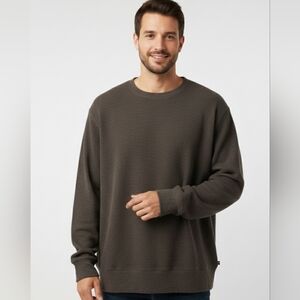 Banana Republic Men's Waffle Knit Crewneck Sweater - XL